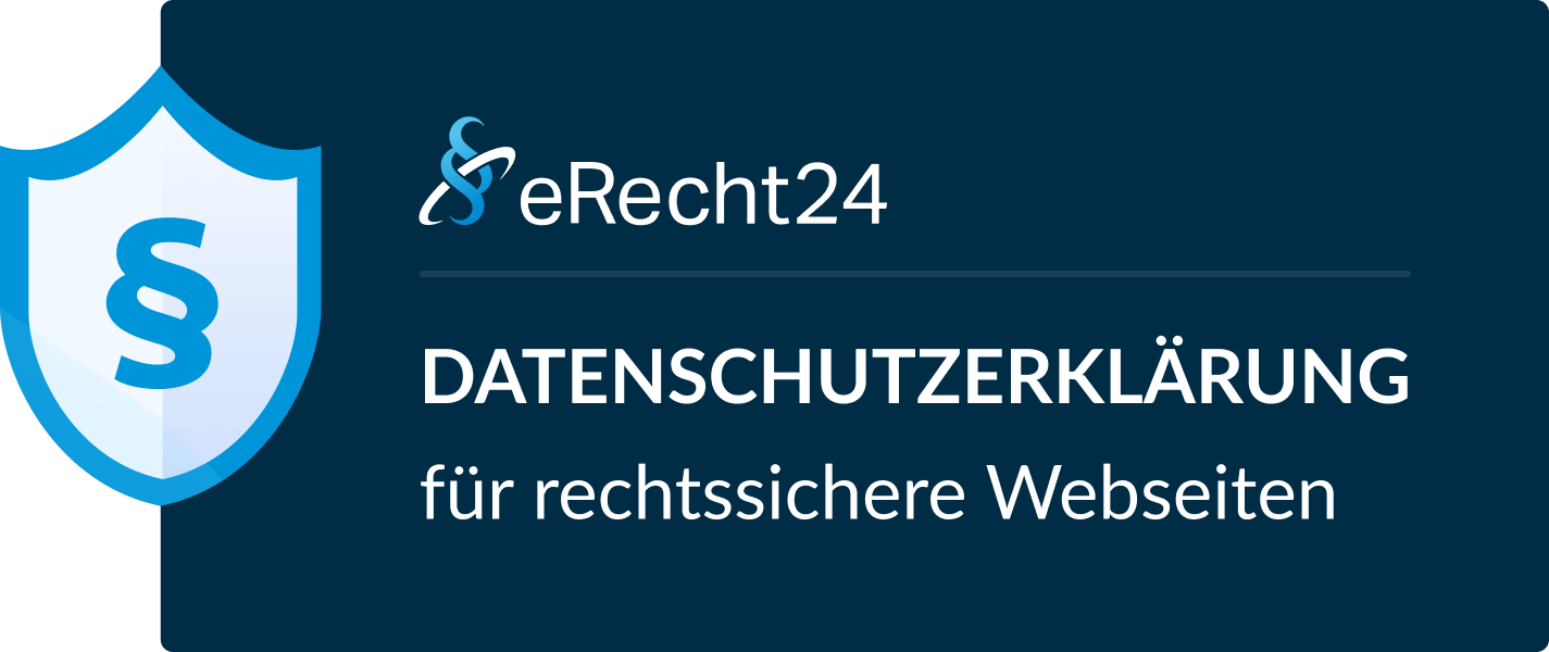 erecht24-siegel datenschutzerklaerung
